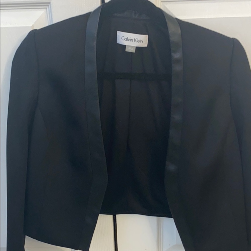 Brand New Calvin Klein Cropped Jacket